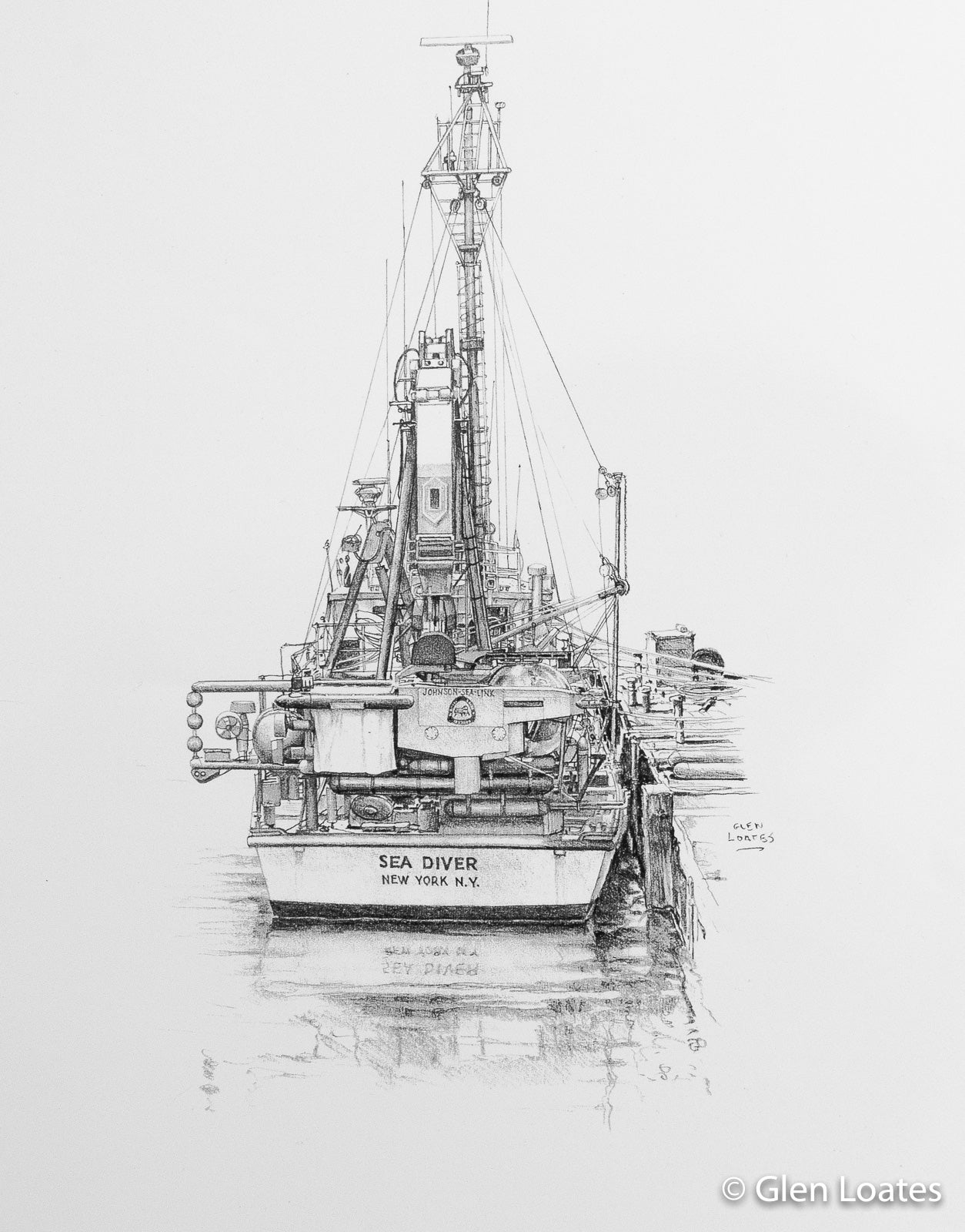 Sea Diver by Glen Loates