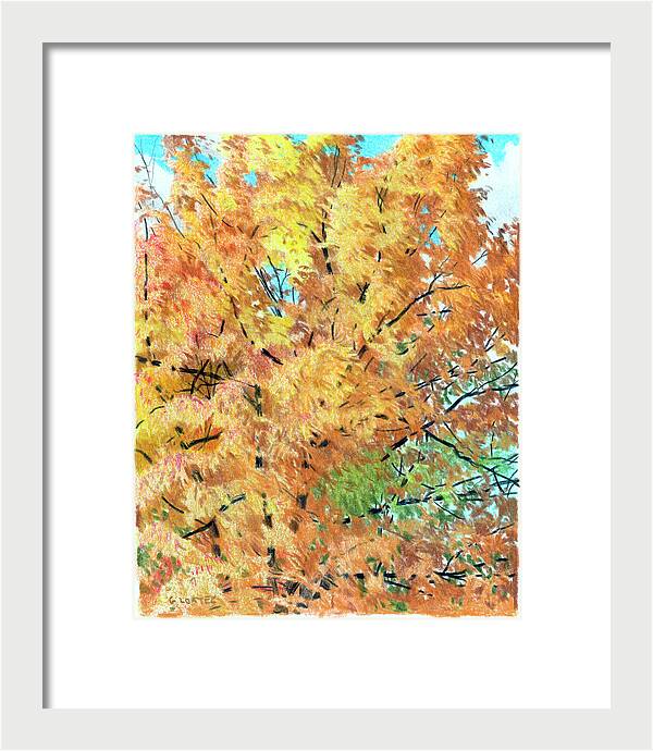 Fall Breeze — Framed Piece