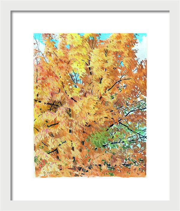 Fall Breeze — Framed Piece