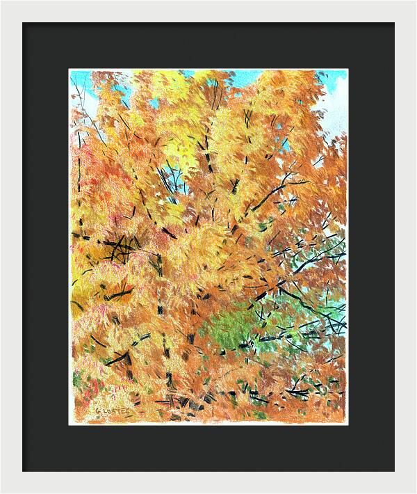 Fall Breeze — Framed Piece