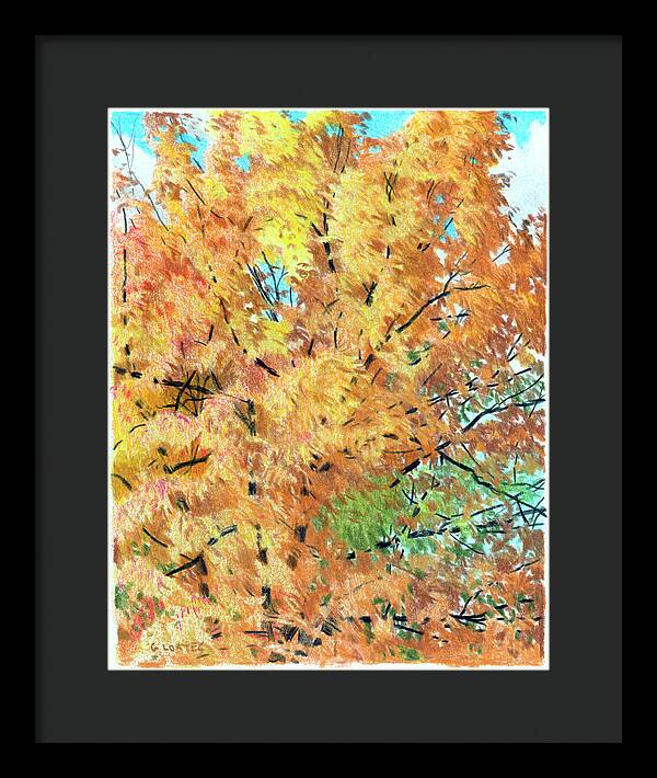 Fall Breeze — Framed Piece