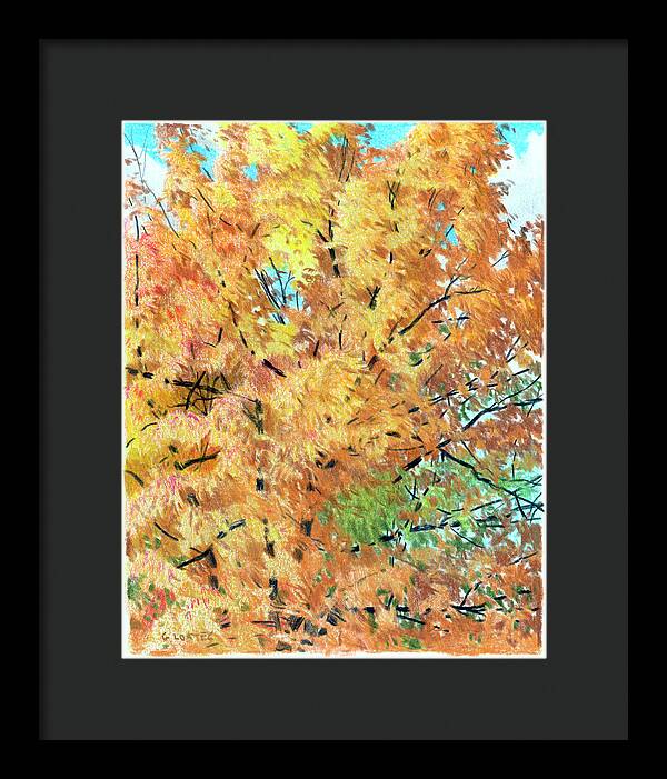 Fall Breeze — Framed Piece