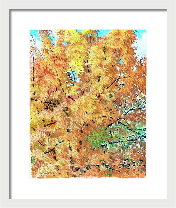 Fall Breeze — Framed Piece