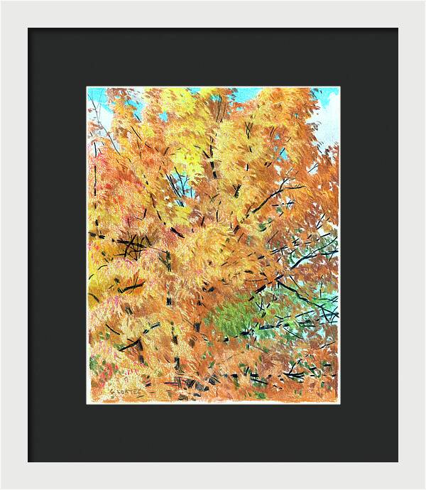 Fall Breeze — Framed Piece