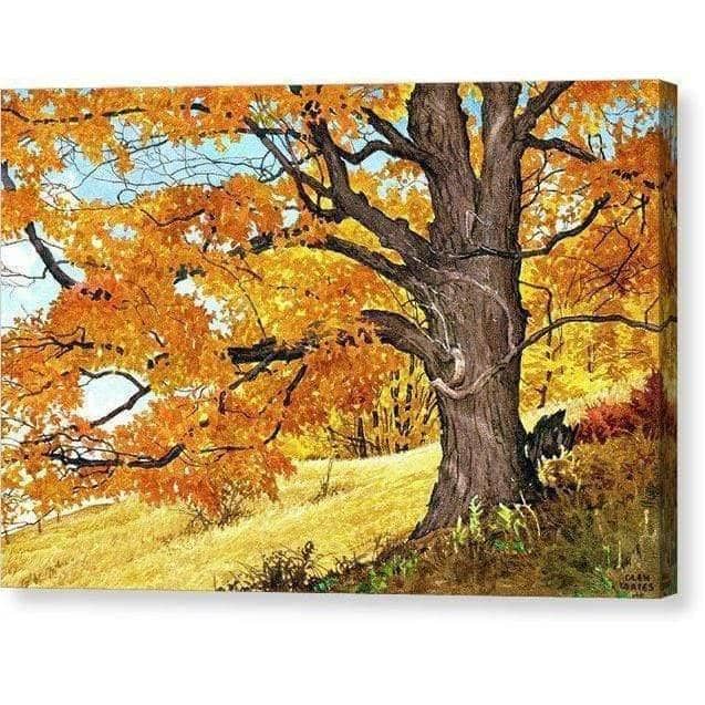 Autumn Day - Canvas Print | Artwork by Glen Loates