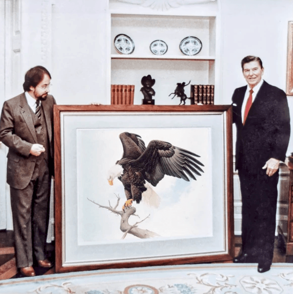 Bald Eagle - Canvas Print | Artwork by Glen Loates
