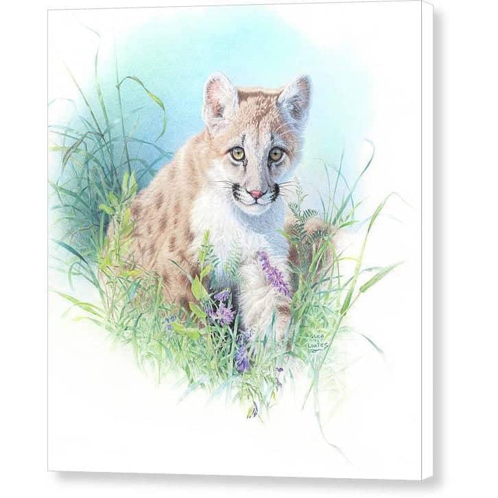 Inquisitive - Canvas Print | Artwork by Glen Loates