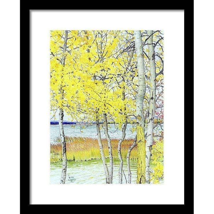 Lac Cardinal Peace River - Framed Print | Artwork by Glen Loates