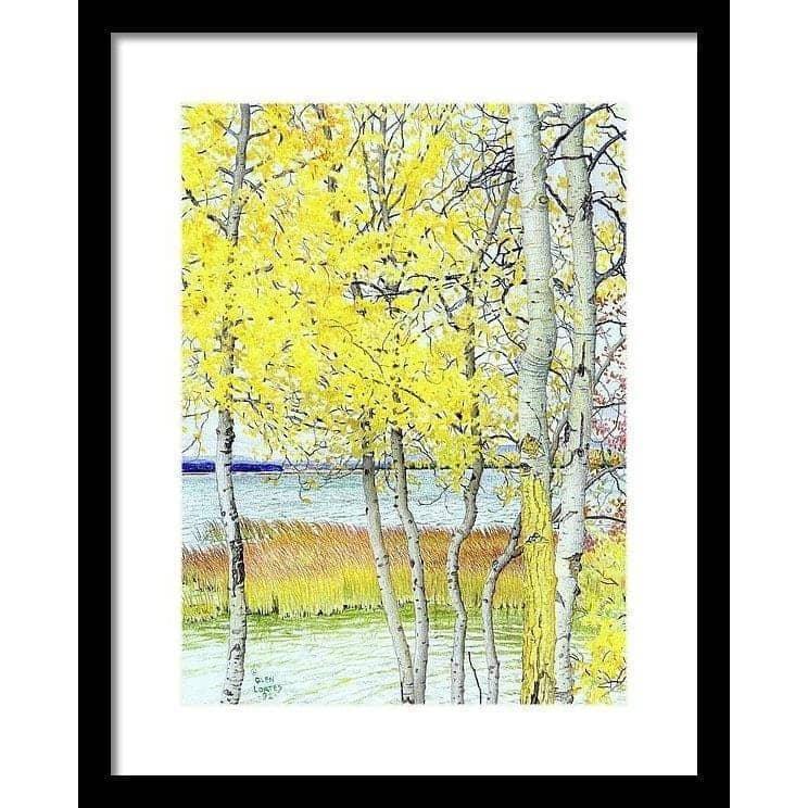 Lac Cardinal Peace River - Framed Print | Artwork by Glen Loates