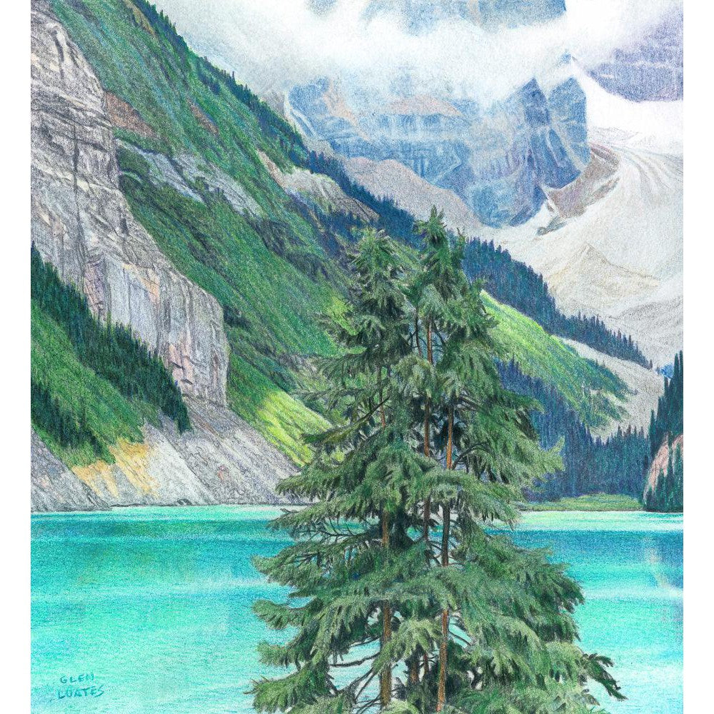 Lake Louise Alberta - Canvas Print | Artwork by Glen Loates