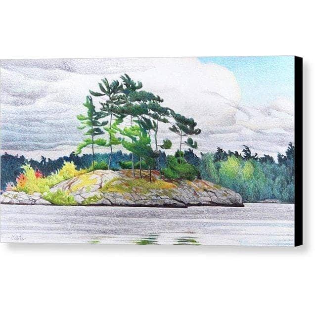 Northern Tribute - Canvas Print | Artwork by Glen Loates