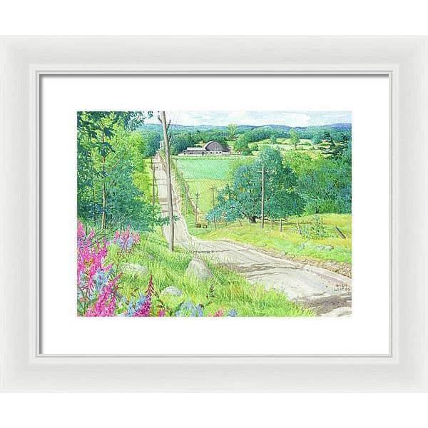 Over the Hills and Far Away - Framed Print | Artwork by Glen Loates