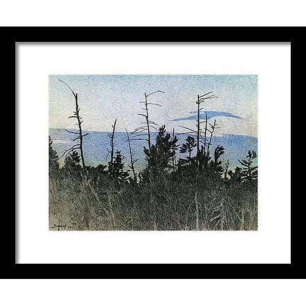 Over Twilight - Framed Print | Artwork by Glen Loates
