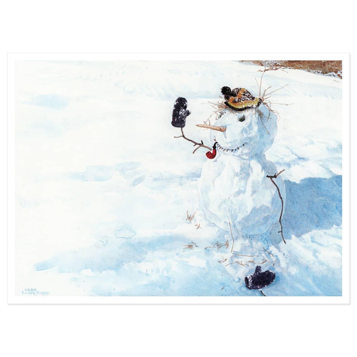 Season's Greetings - Art Print | Artwork by Glen Loates