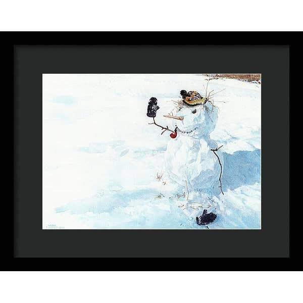 Season's Greetings - Framed Print | Artwork by Glen Loates