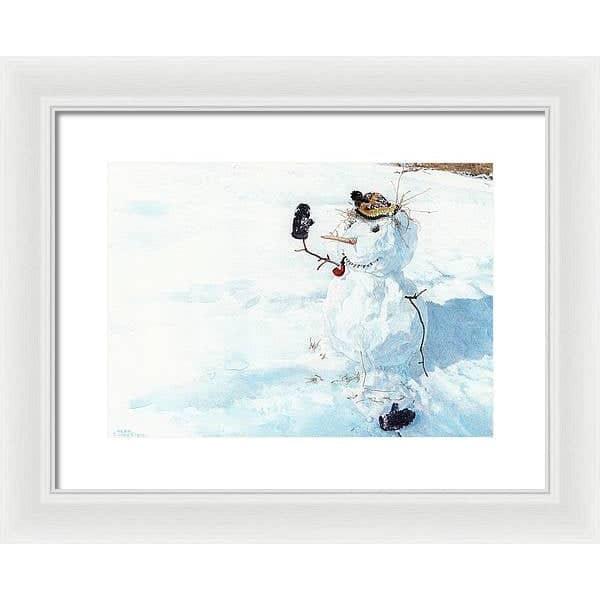 Season's Greetings - Framed Print | Artwork by Glen Loates