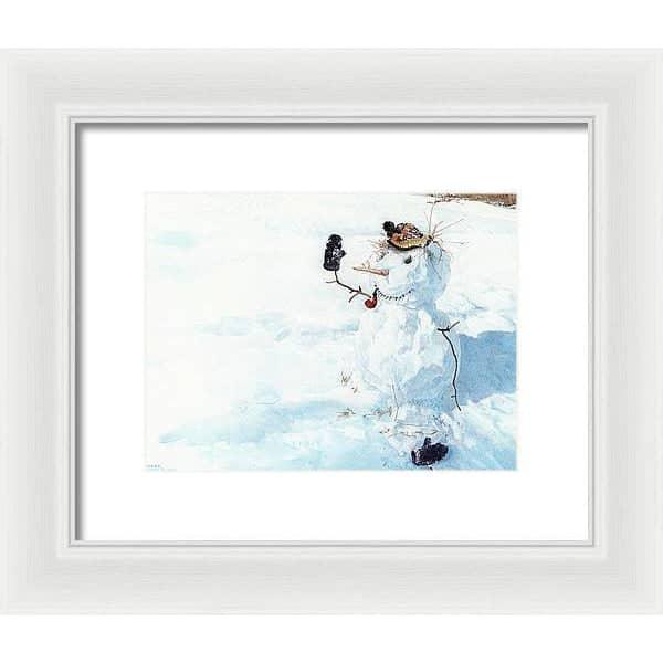 Season's Greetings - Framed Print | Artwork by Glen Loates