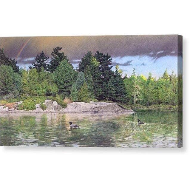 Storm's End - Canvas Print | Artwork by Glen Loates