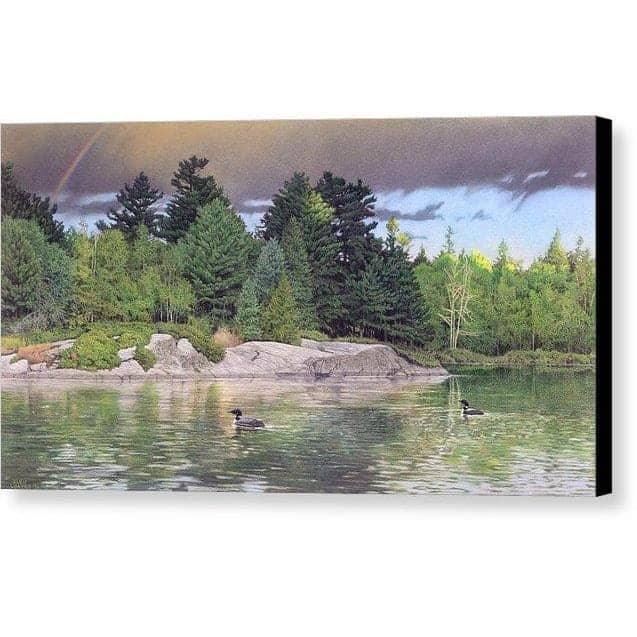 Storm's End - Canvas Print | Artwork by Glen Loates