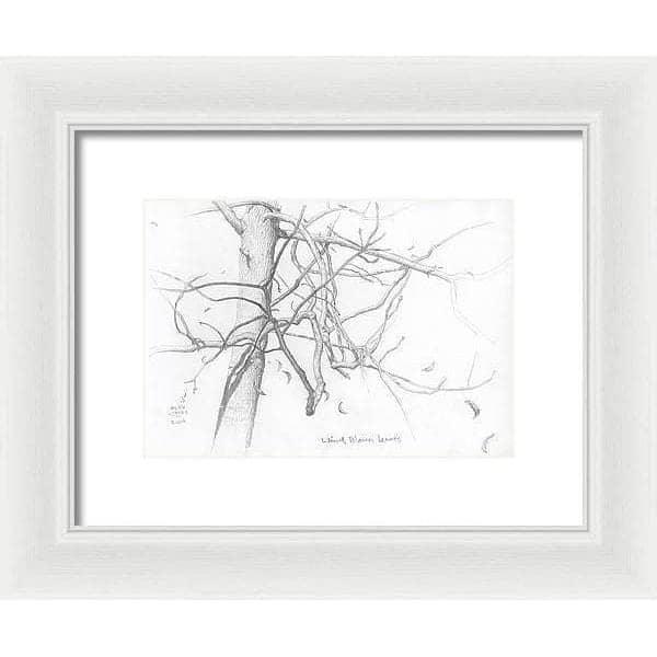 Wind Blown Leaves - Framed Print | Artwork by Glen Loates