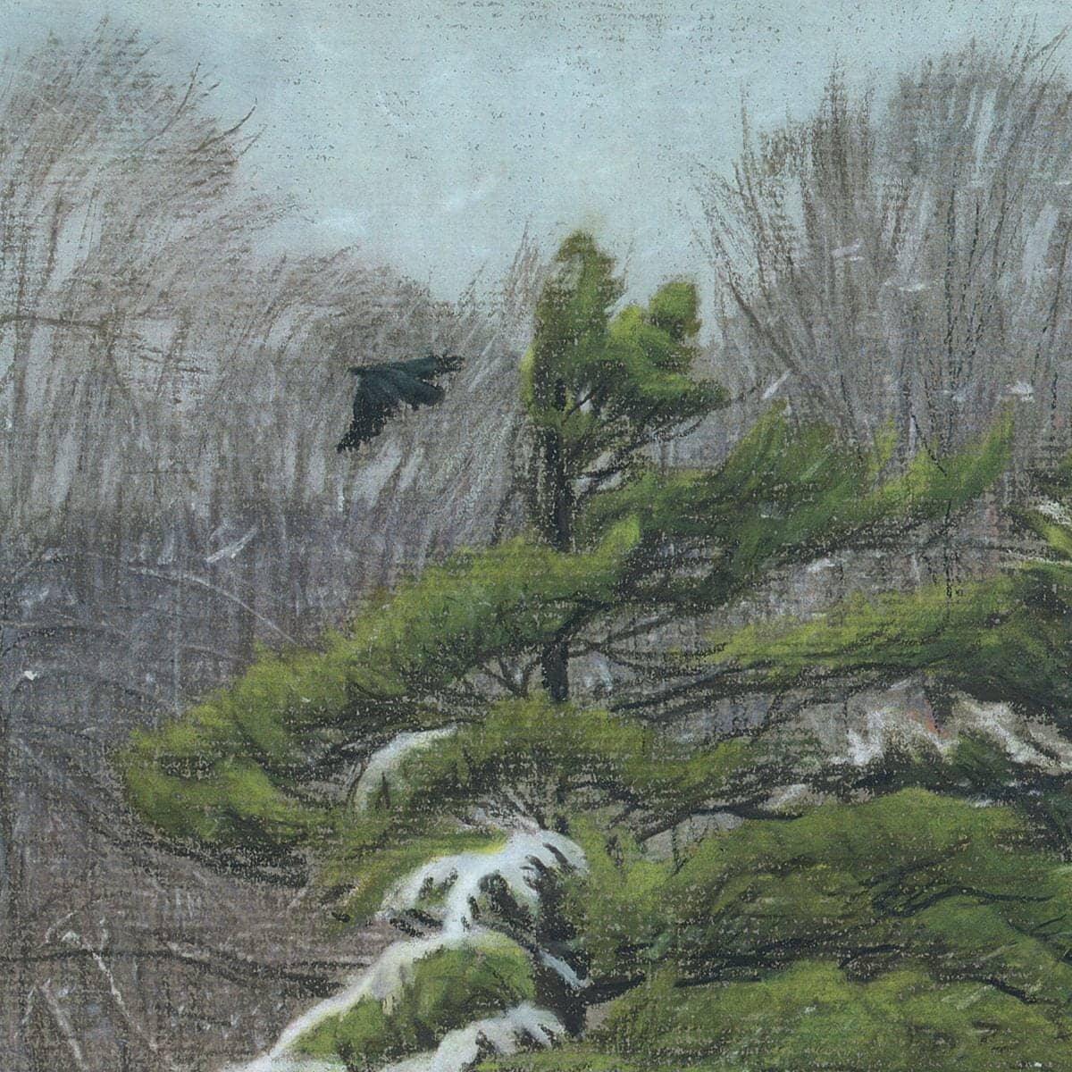 Winter Storm - Canvas Print | Artwork by Glen Loates