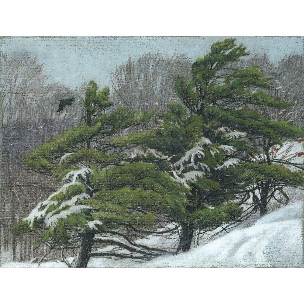 Winter Storm - Canvas Print | Artwork by Glen Loates