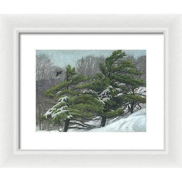 Winter Storm - Framed Print | Artwork by Glen Loates