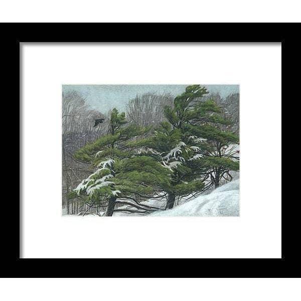 Winter Storm - Framed Print | Artwork by Glen Loates