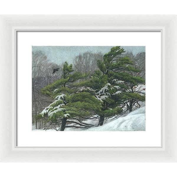 Winter Storm - Framed Print | Artwork by Glen Loates