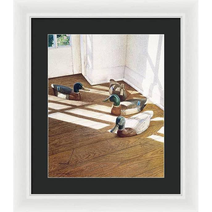 Wooden Pond - Framed Print | Artwork by Glen Loates