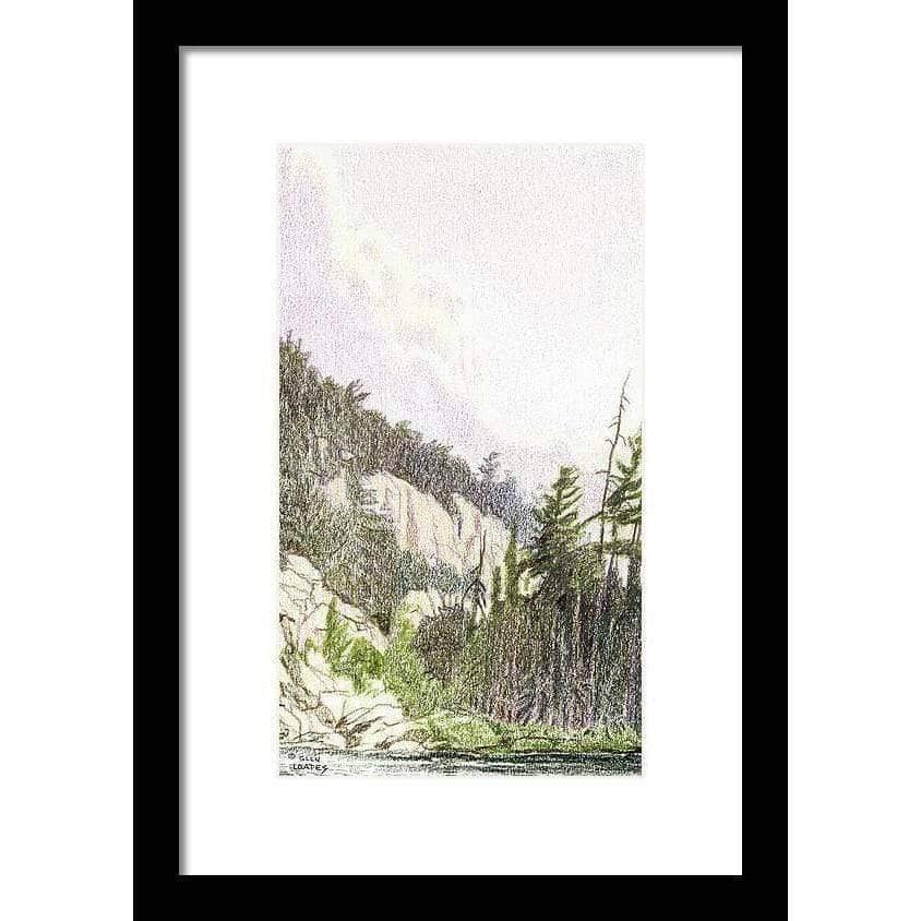After the Storm in Temagami - 7"x 12" Framed Print | Artwork by Glen Loates