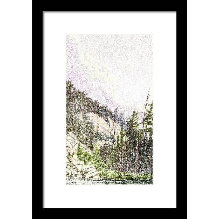 After the Storm in Temagami - 7&quot;x 12&quot; Framed Print | Artwork by Glen Loates
