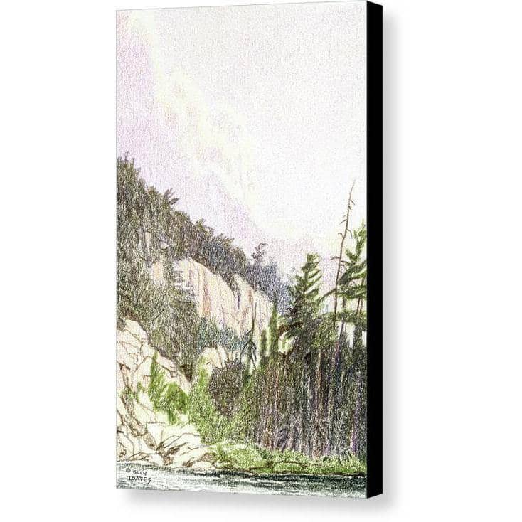 After the Storm in Temagami - Canvas Print | Artwork by Glen Loates