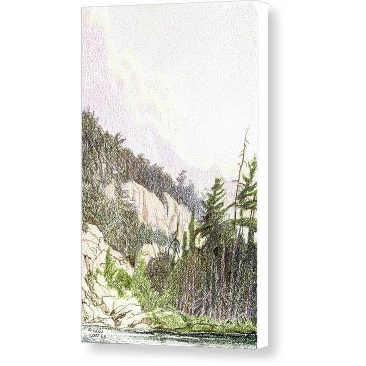 After the Storm in Temagami - Canvas Print | Artwork by Glen Loates