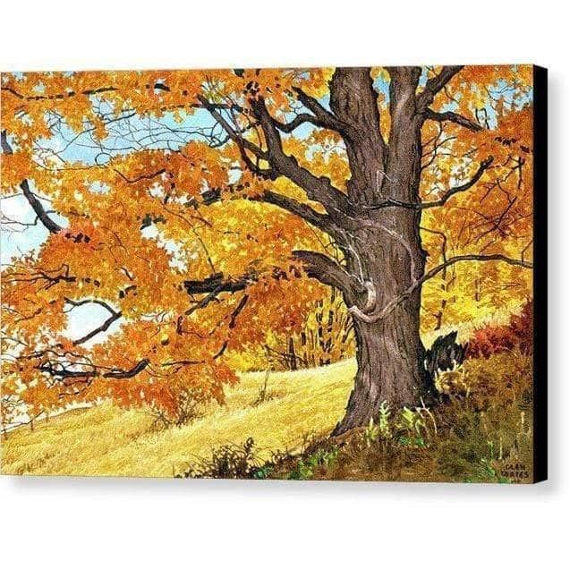 Autumn Day - Canvas Print | Artwork by Glen Loates