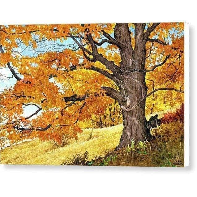 Autumn Day - Canvas Print | Artwork by Glen Loates