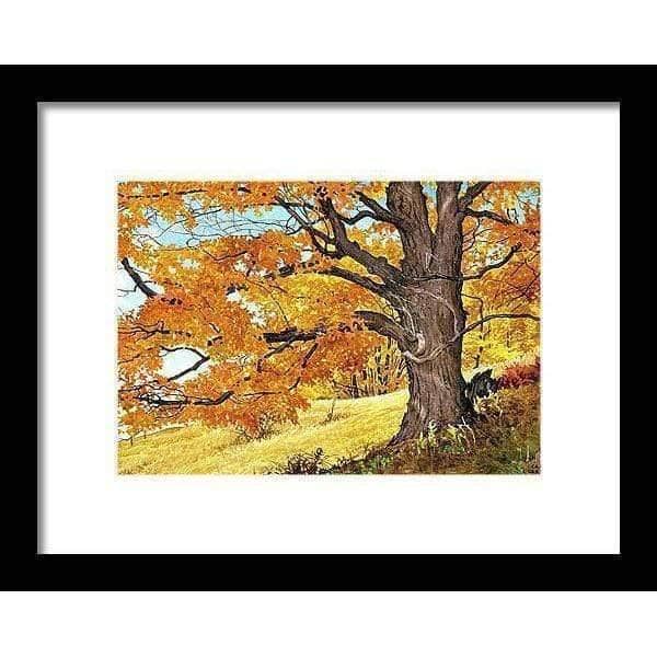 Autumn Day - Framed Print | Artwork by Glen Loates