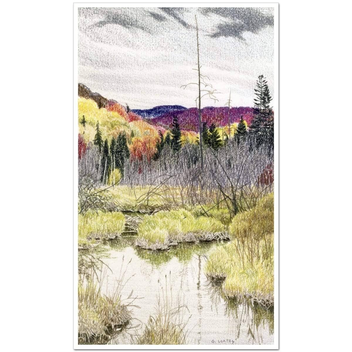 Autumn Magic - Art Print | Artwork by Glen Loates