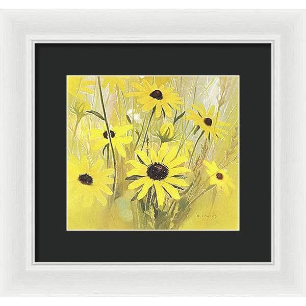 Black Eyed Susan - Framed Print | Artwork by Glen Loates
