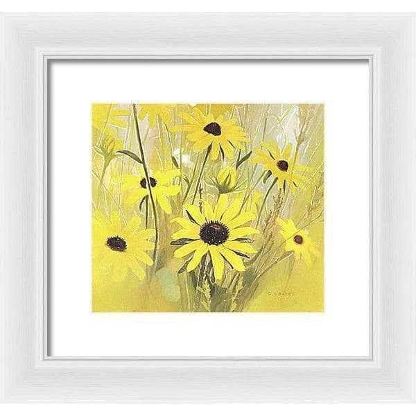 Black Eyed Susan - Framed Print | Artwork by Glen Loates