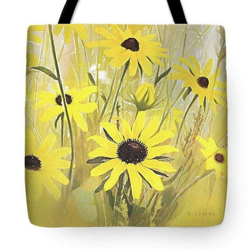 Black Eyed Susan - Tote Bag | Artwork by Glen Loates
