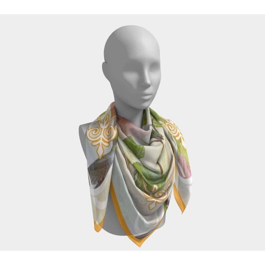 Blaise - Silk Square Scarf | Artwork by Glen Loates