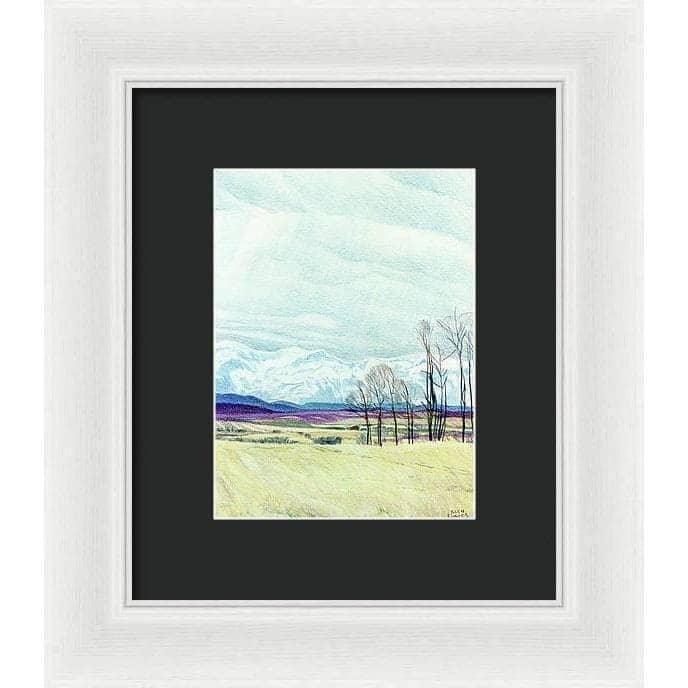 Calgary Foothills - Framed Print | Artwork by Glen Loates