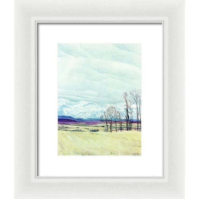 Calgary Foothills - Framed Print | Artwork by Glen Loates
