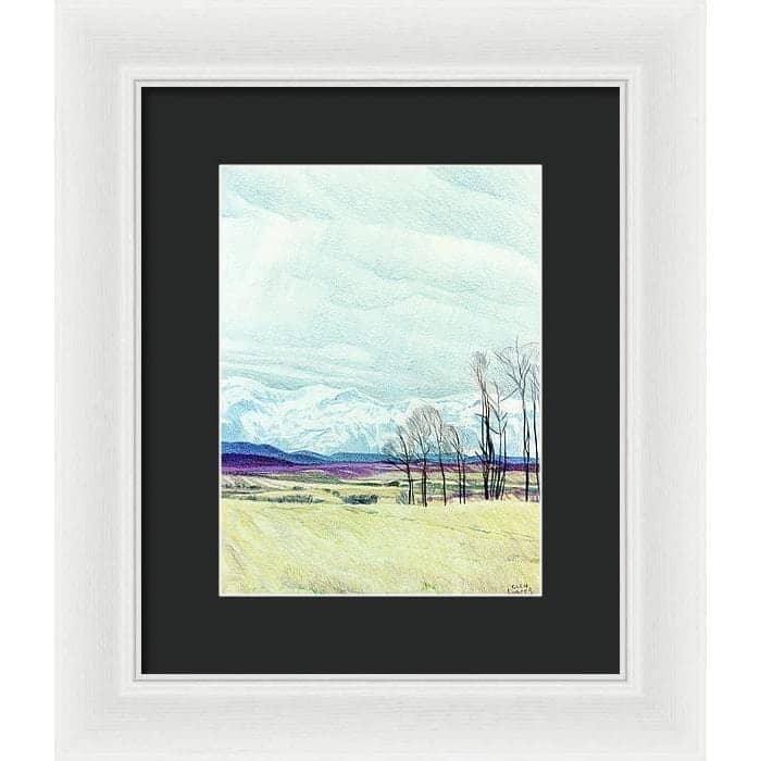 Calgary Foothills - Framed Print | Artwork by Glen Loates