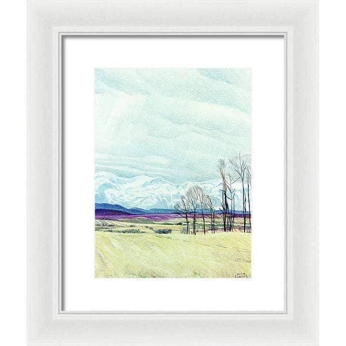 Calgary Foothills - Framed Print | Artwork by Glen Loates