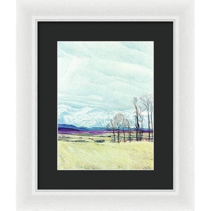 Calgary Foothills - Framed Print | Artwork by Glen Loates