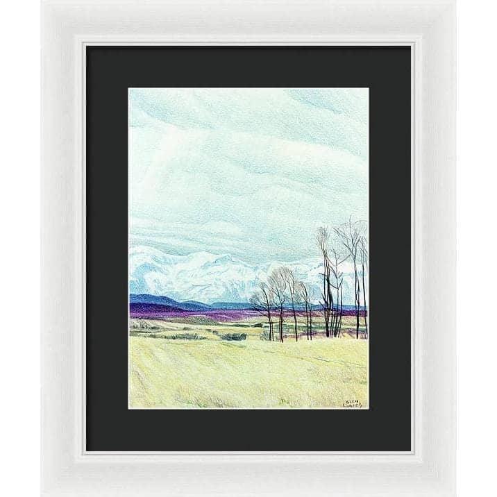 Calgary Foothills - Framed Print | Artwork by Glen Loates