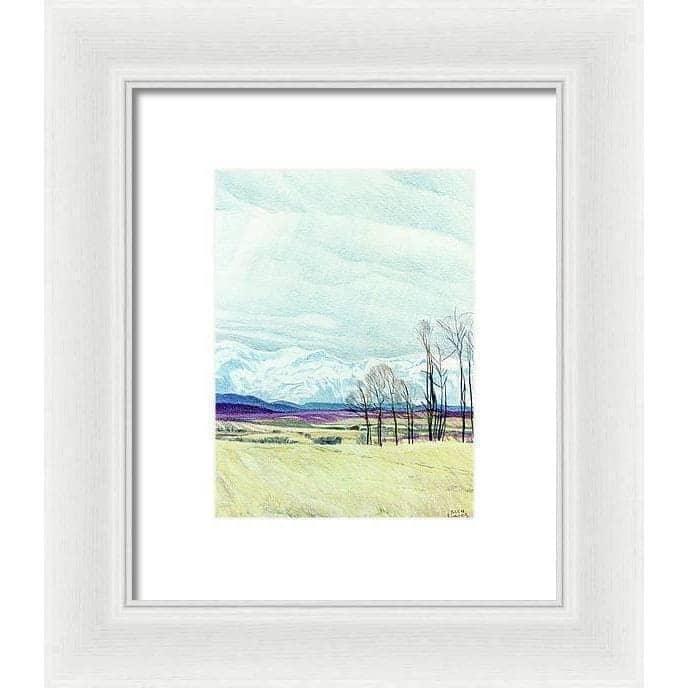 Calgary Foothills - Framed Print | Artwork by Glen Loates