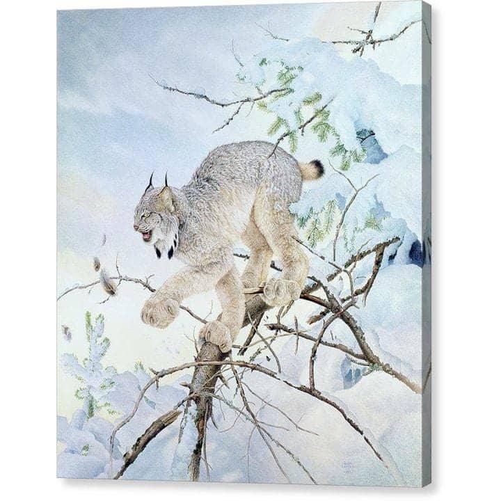Close Call - Canvas Print | Artwork by Glen Loates